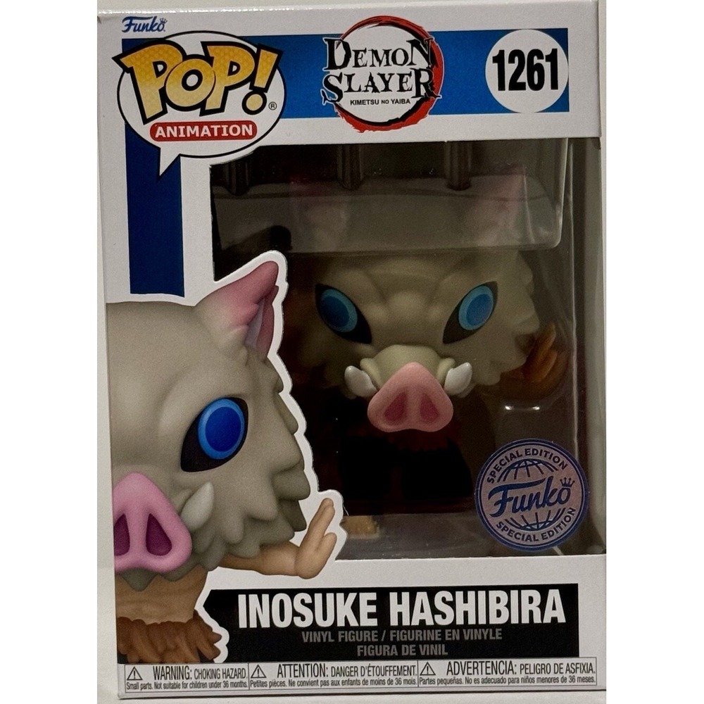 Funko Pop! Demon Slayer Inosuke Hashibira #1261 Funko Special Edition